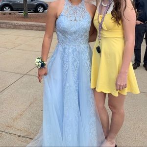 Light Blue Jovani Prom Dress